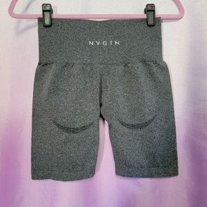 NVGTN Gray High Waist Shorts Size S